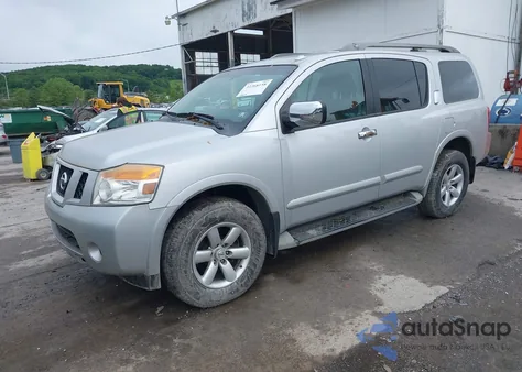 2012 Nissan Armada Sv from USA, damaged, VIN 5N1AA0NC7CN614342